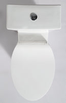 EAGO USA EAGO TB377 ADA Compliant High Efficiency One Piece Single Flush Toilet