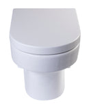 EAGO USA EAGO WD101 Wall Mount Dual Flush Modern White Ceramic Toilet Bowl