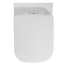 EAGO USA EAGO WD390 White Modern Ceramic Wall Mounted Toilet Bowl
