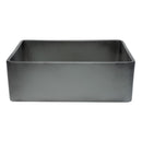 ALFI brand ABCO3020SB Concrete Color 30 inch Reversible Single Fireclay Farmhouse Kitchen Sink
