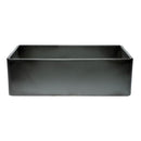 ALFI brand ABCO3318DB Concrete Color 33 inch Reversible Double Fireclay Farmhouse Kitchen Sink