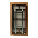 ALFI brand ABTW1632V 16"x32" Live Edge Cedar Wood Towel Warmer