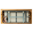 ALFI brand ABTW3216H 32"x16" Live Edge Cedar Wood Towel Warmer