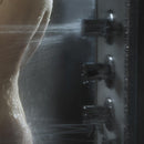 Athena WS-123, 2Person Free Standing Blue Glass Steam Shower