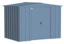 Shelter Logic Arrow Classic Steel Storage Shed, 8x6, Blue Grey