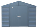 Shelter Logic Arrow Select Steel Storage Shed, 10x12, Blue Grey