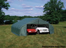 Shelter Logic ShelterCoat 22 x 20 x 13 ft. Garage Peak Green STD
