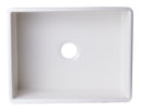 ALFI brand AB506-B Biscuit 26" Decorative Lip Apron Single Bowl Fireclay Farmhouse Kitchen Sink