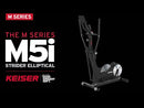 Keiser M5i Strider Elliptical Machine For Elliptical Training