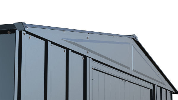 Shelter Logic Arrow Classic Steel Storage Shed, 10x8, Blue Grey