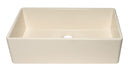 ALFI brand AB536-B Biscuit 36" Smooth Apron Single Bowl Fireclay Farm Sink
