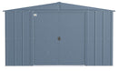 Shelter Logic Arrow Classic Steel Storage Shed, 10x8, Blue Grey