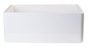 ALFI brand AB505-B Biscuit 26" Contemporary Smooth Apron Fireclay Farmhouse Kitchen Sink