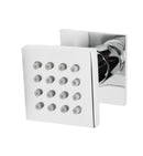 ALFI brand AB2287-PC Polished Chrome 3 Way Thermostatic Shower Set with Body Sprays