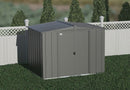 Shelter Logic Arrow Classic Steel Storage Shed, 8x6, Charcoal