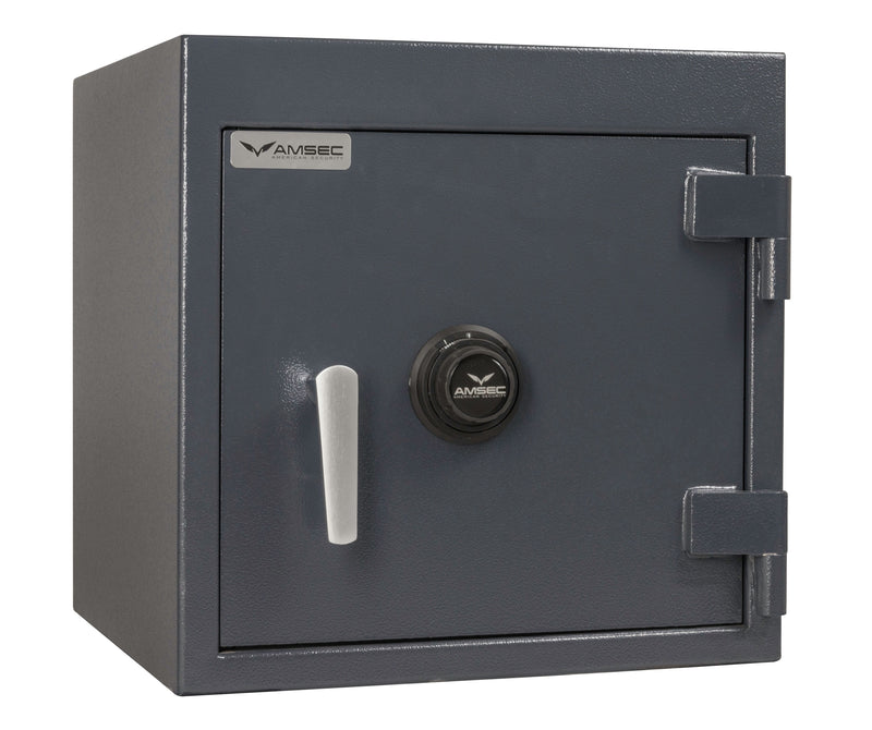 Amsec Wide Body  Single Door Cash Drawer Safes Front Load, Black
