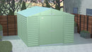 Shelter Logic Arrow Select Steel Storage Shed, 10x12, Sage Green