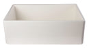 ALFI brand AB510-B Biscuit 30" Contemporary Smooth Apron Fireclay Farmhouse Kitchen Sink