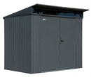 Shelter Logic Denali Steel Storage Shed, 8 ft. x 5 ft. Anthracite