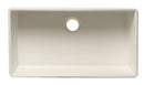 ALFI brand AB536-W White 36" Smooth Apron Single Bowl Fireclay Farm Sink