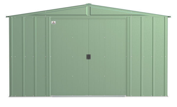 Shelter Logic Arrow Classic Steel Storage Shed, 10x8, Sage Green