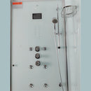 Athena WS-112, 2 Person Walk In Steam Shower-White